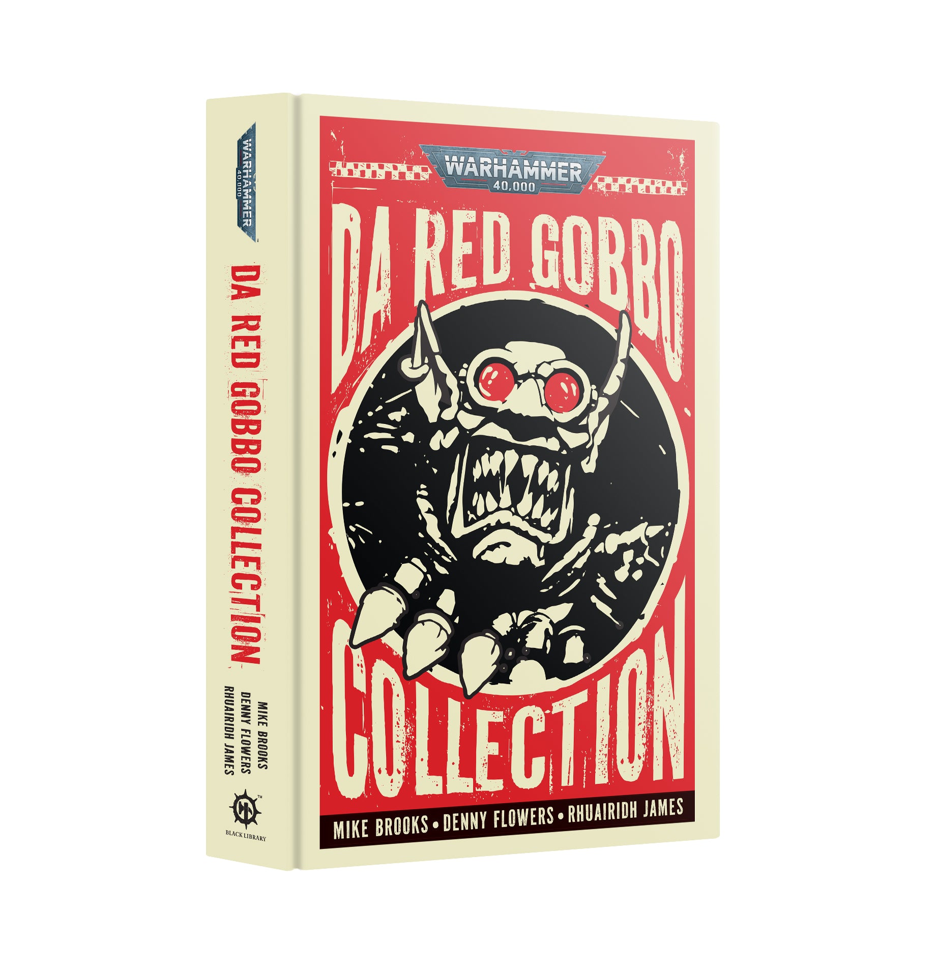 Warhammer 40k Orks: Da Red Gobbo Collection - Black Library anthology featuring the legendary Red Gobbo, Ork rebellion, epic battles, and mischievous mayhem.
