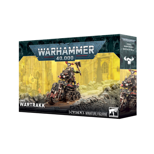 Warhammer 40k Orks Wartrakk Citadel miniature with rokkit launcha and kustom shoota.
