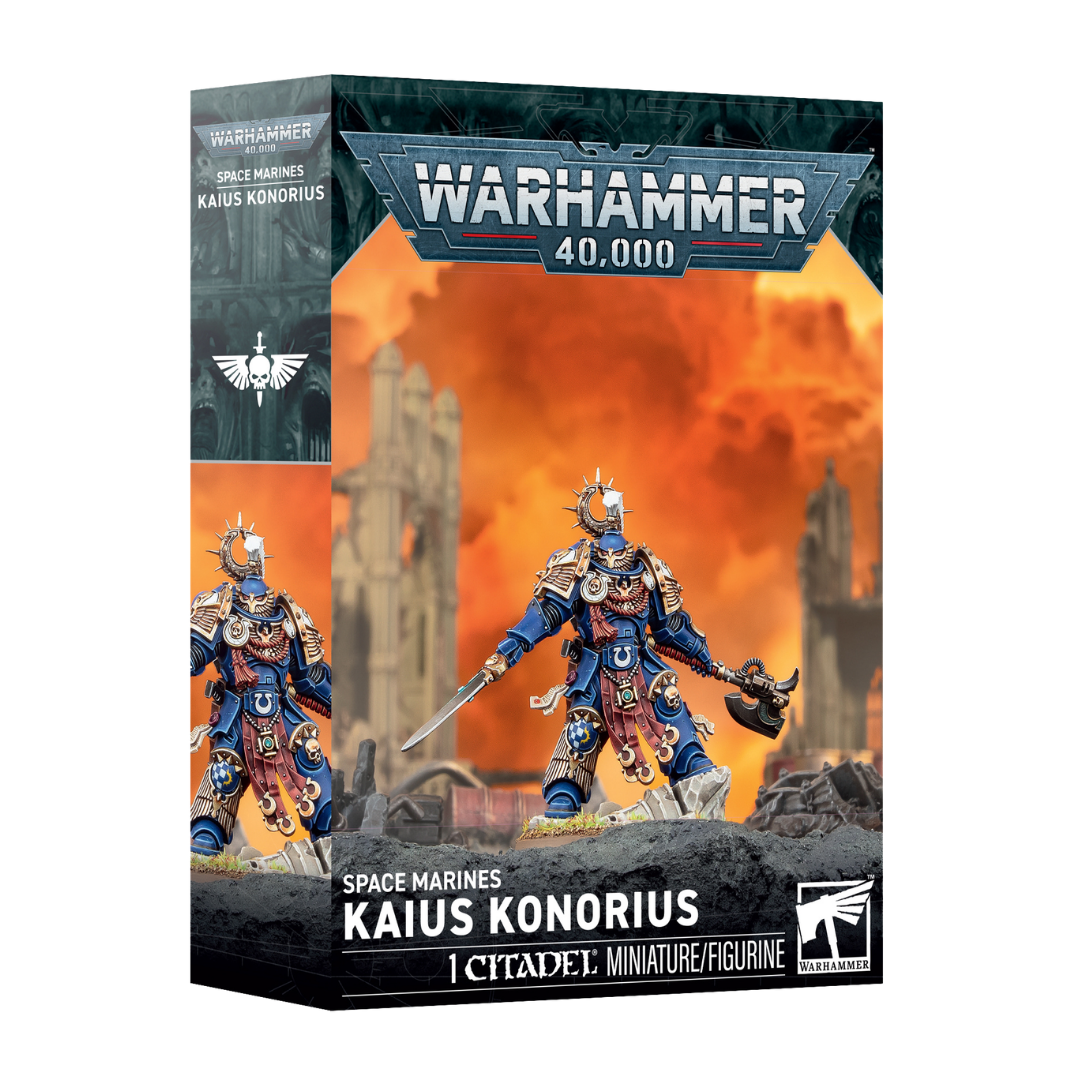 Warhammer 40k Space Marines Kaius Konorius Ultramarines Citadel miniature