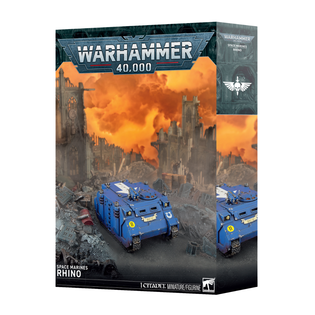 Warhammer 40k Space Marines Rhino armoured transport Citadel miniature