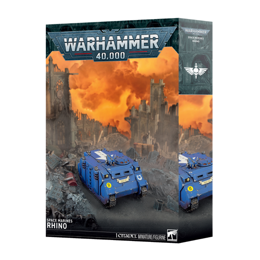 Warhammer 40k Space Marines Rhino armoured transport Citadel miniature