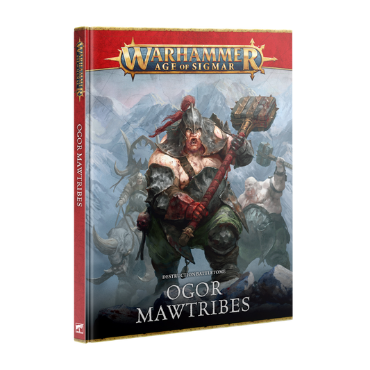 Warhammer Age of Sigmar Battletome Ogor Mawtribes hardcover faction rulebook.