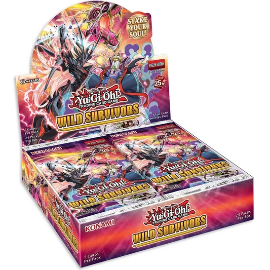 Yu-Gi-Oh! - Wild Survivors - Booster Box