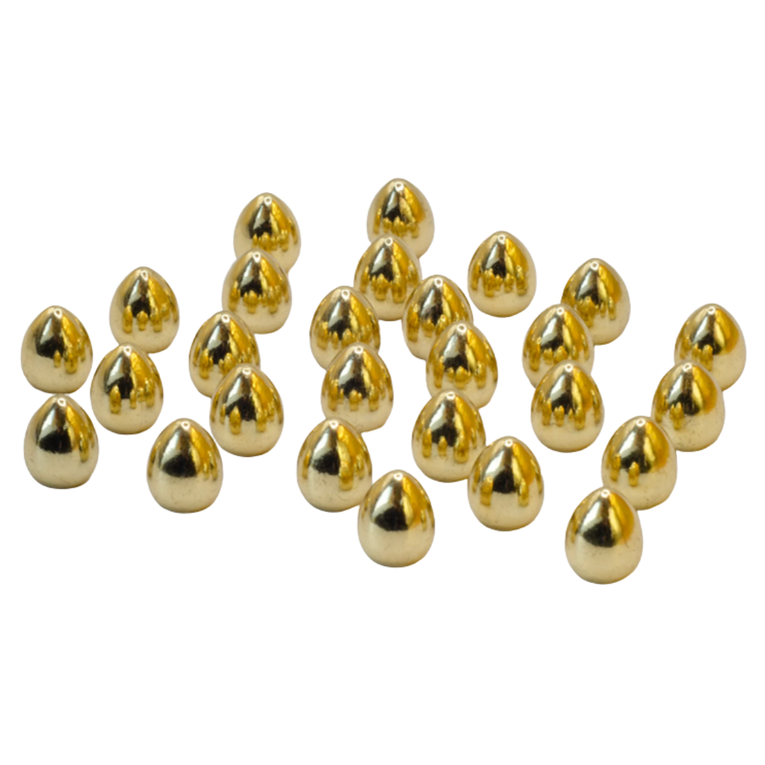 Wingspan and Wyrmspan gold eggs painted zinc game components set of 30