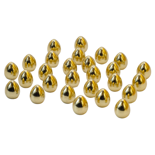 Wingspan and Wyrmspan gold eggs painted zinc game components set of 30