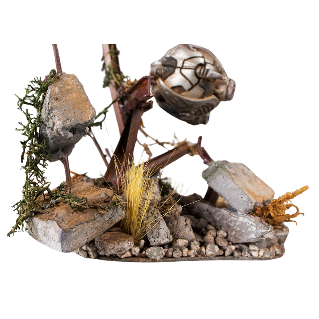 Example of the Woodland - All Game Terrain - Gold Tall Grass within a model 