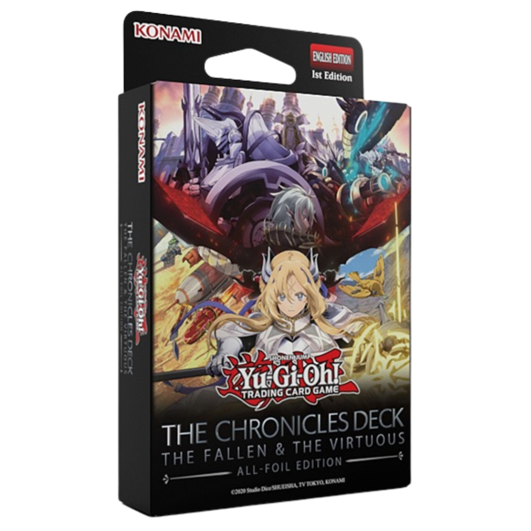 Yu-Gi-Oh! The Chronicles Deck The Fallen & Virtuous all-foil edition box