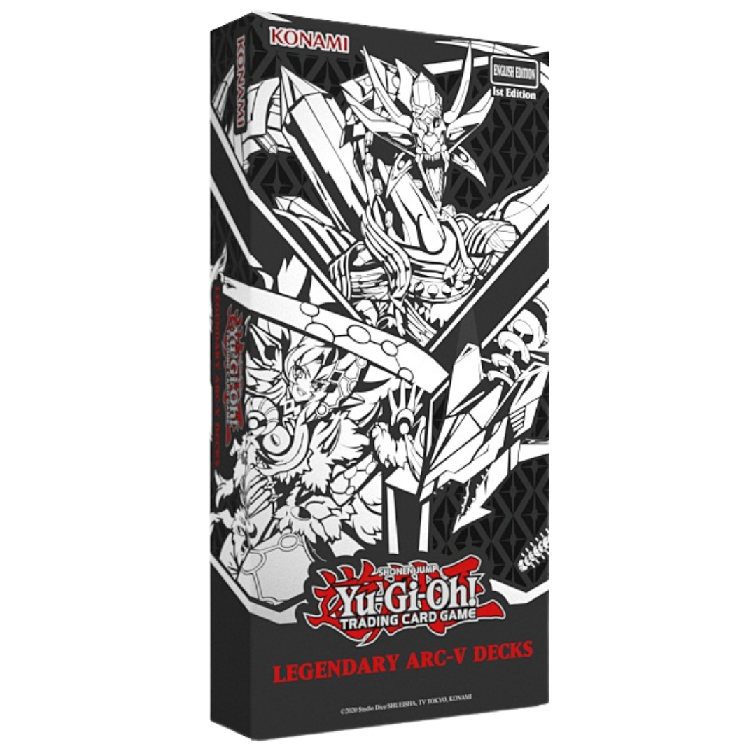 Yu-Gi-Oh! Legendary Decks Arc-V featuring Odd-Eyes, Lunalight, and Speedroid ready-to-play Decks