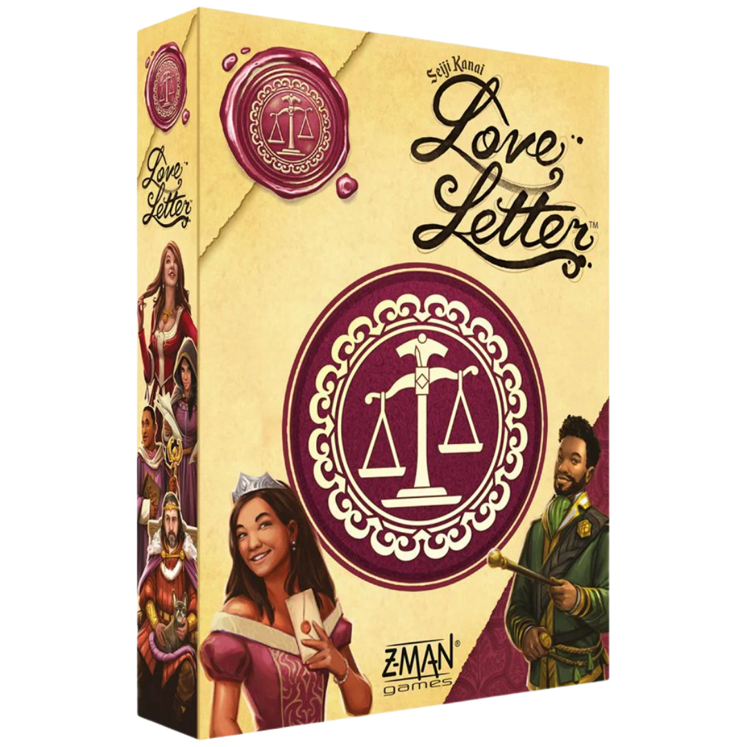Zman Love Letter Box. 4 Player Card game.