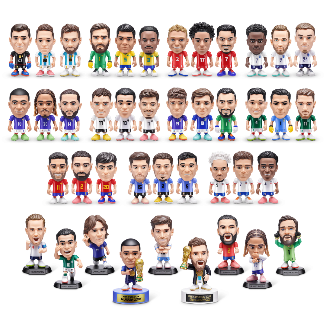 Zuru FIFA World Cup 2026 Ballers Series 1 mystery capsule with licensed soccer player collectible