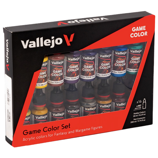 Vallejo - Game Color - Advanced - Set of 16