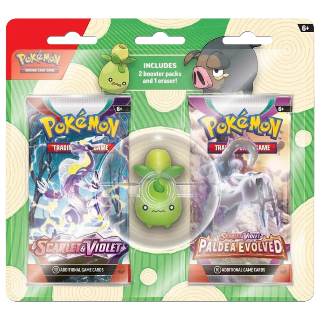 POKEMON - BACK TO SCHOOL - ERASER BLISTER - SMOLIV (2023)