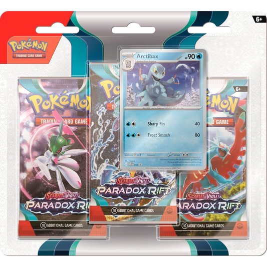 POKEMON - PARADOX RIFT - 3 PACK BLISTER (ASSORTED)