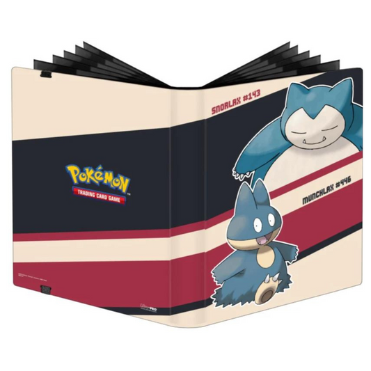 Ultra Pro - Pokemon - 9 Pocket Pro-Binder - Snorlax & Munchlax