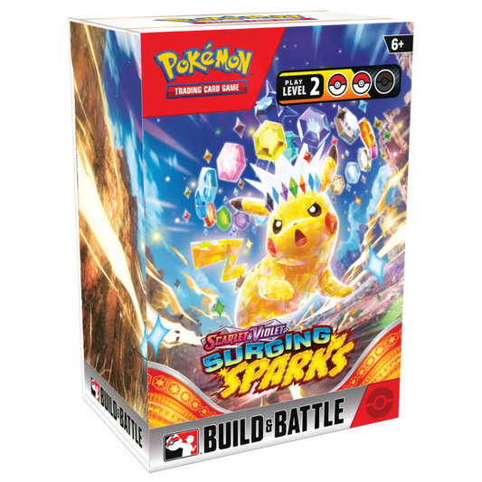 POKEMON - SURGING SPARKS - BUILD & BATTLE BOX (PRE-ORDER)