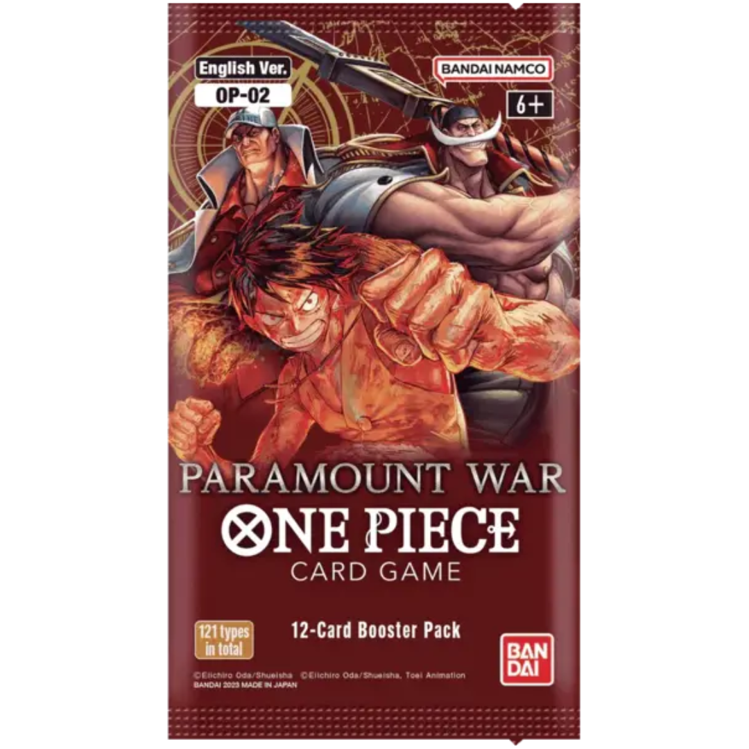 One Piece - OP-02 - Paramount War - Booster Pack