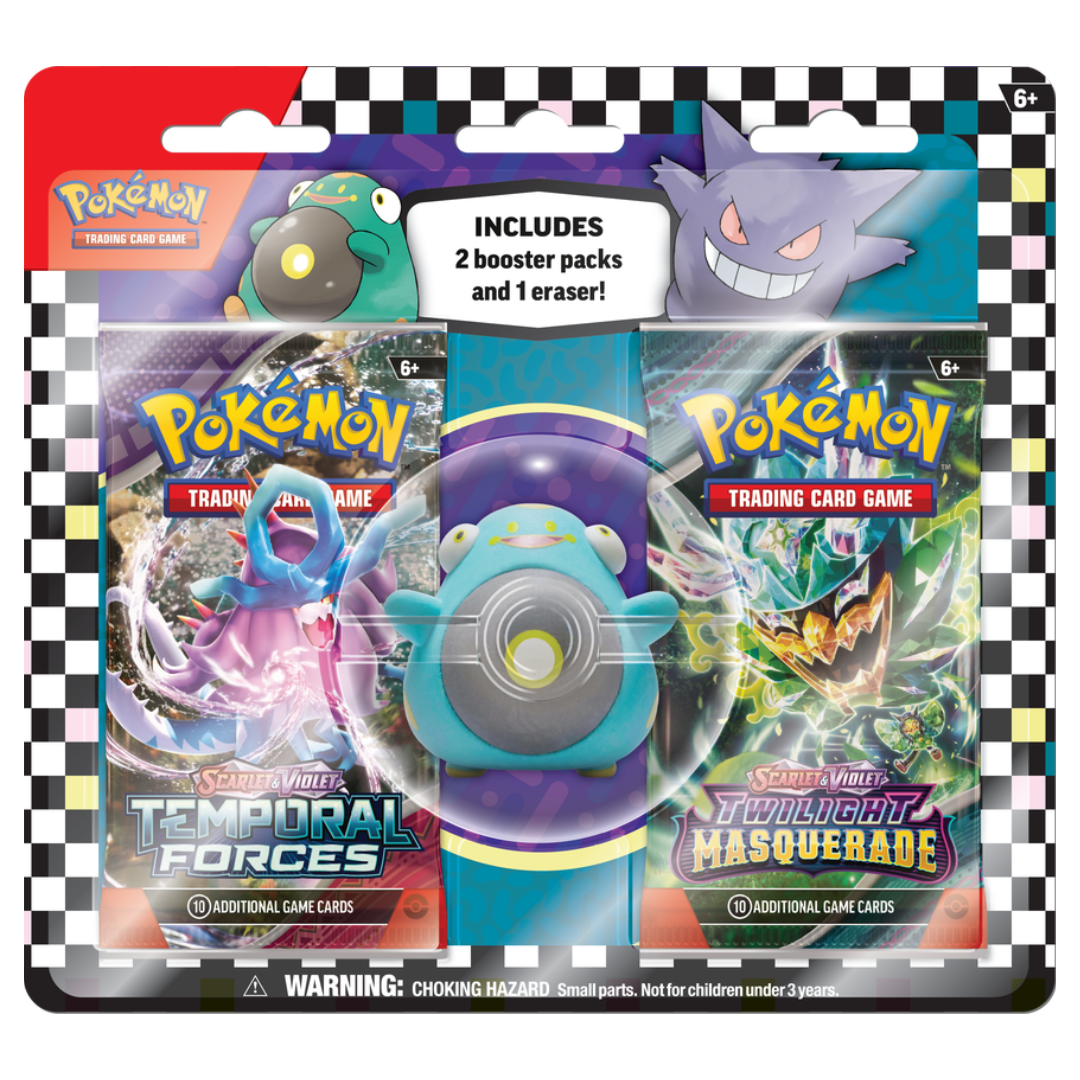 POKEMON - BACK TO SCHOOL - ERASER BLISTER - BELLIBOLT (2024)