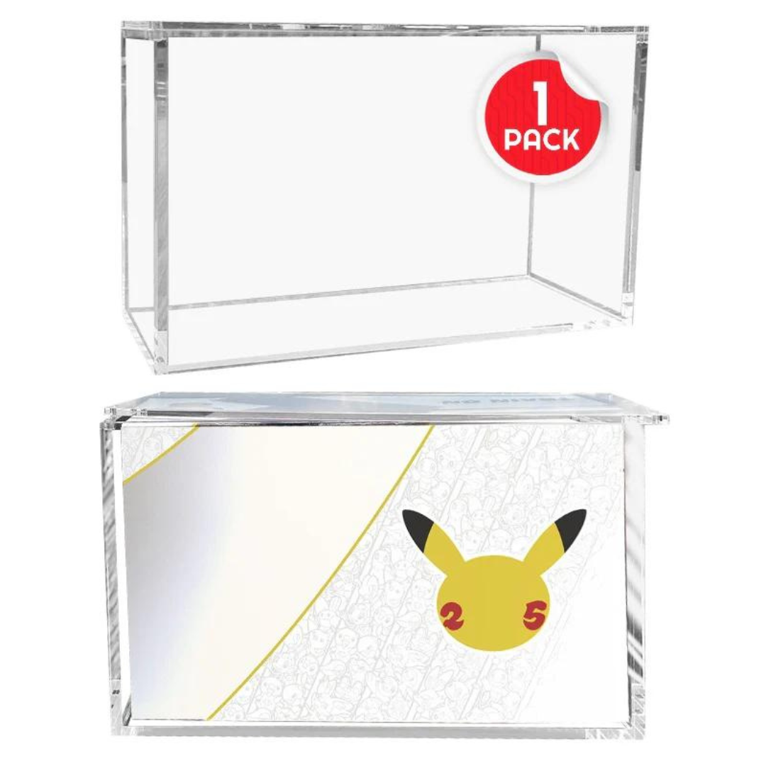 Evoretro - Acrylic Protector - Pokemon - Celebrations 25th Anniversary Ultra Premium Box