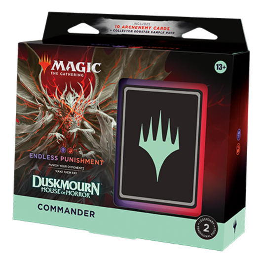 Magic: The Gathering Duskmourn House of Horror - Commander Deck - Endless Punishment (PRE-ORDER FOR 09/27/2024)