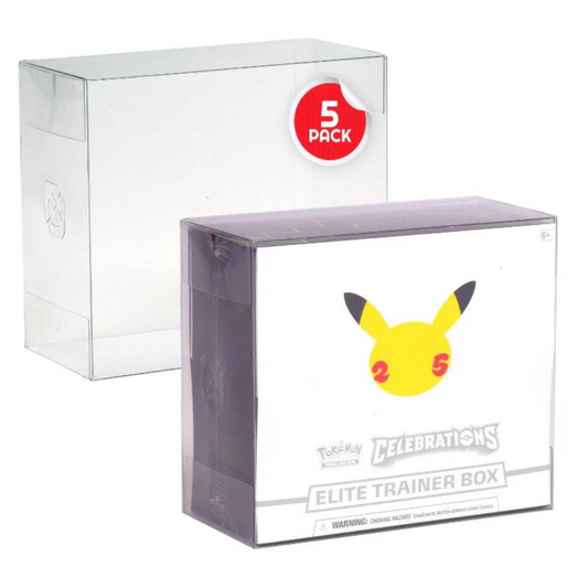 Evoretro - PET Protector - Pokemon - Elite Trainer Box - 5 Pack