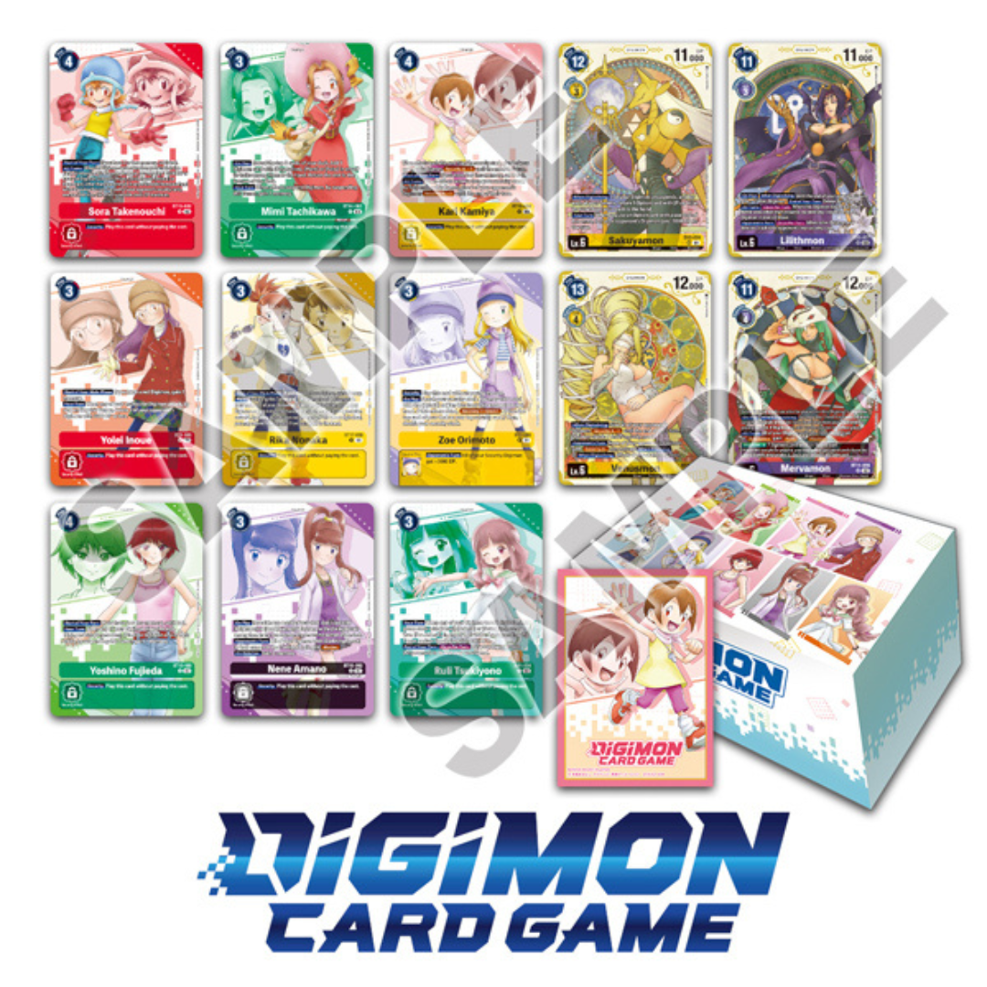 Digimon - Premium Heroines Set (PRE-ORDER FOR 12/13/2024)