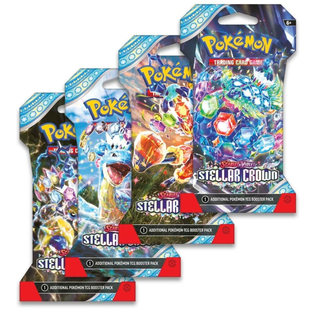 POKEMON - STELLAR CROWN - SLEEVED BOOSTER