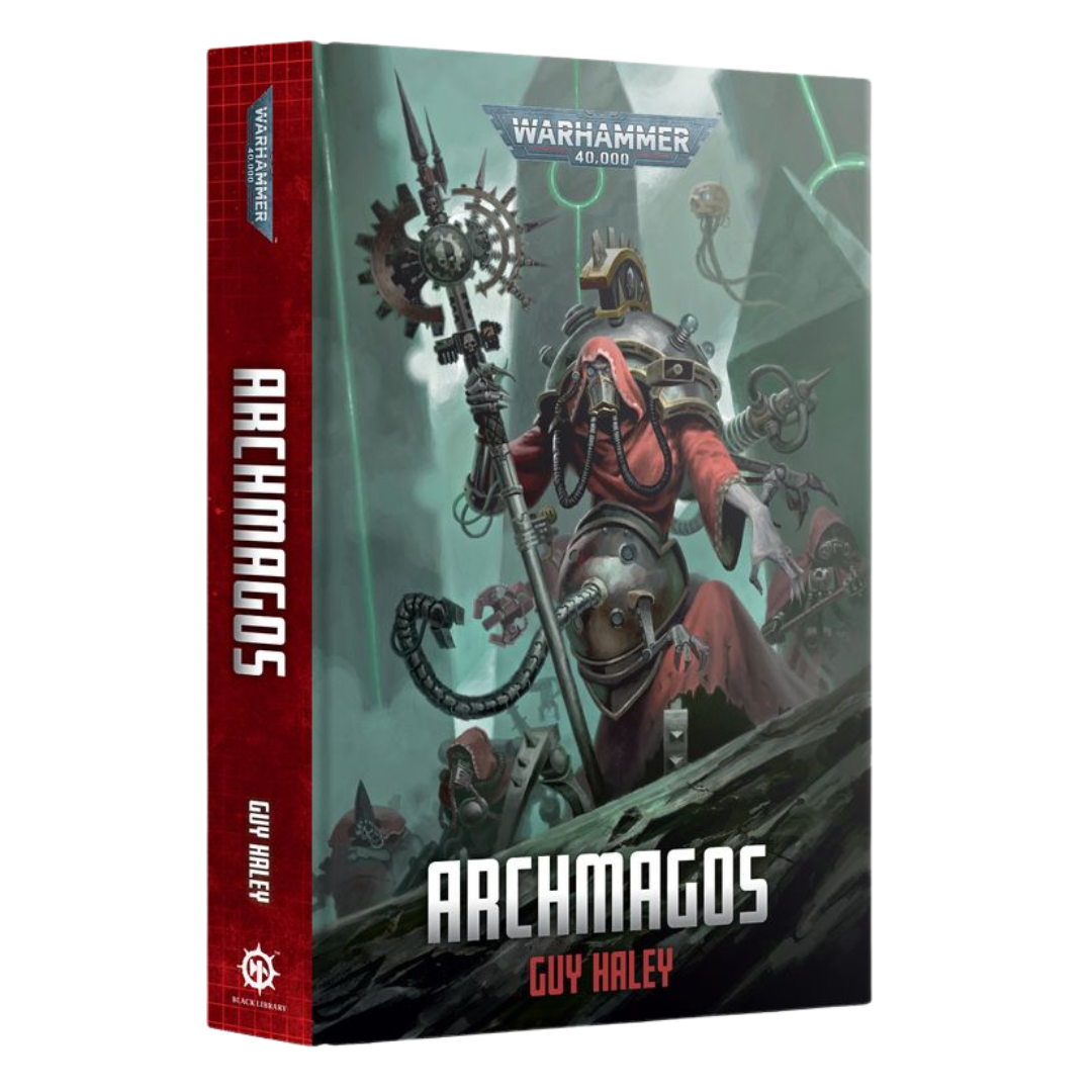 black library archmagos hardback by guy haley for warhammer hard cover