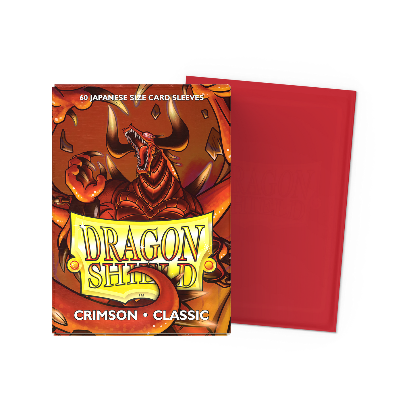 Dragon Shield - Sleeves -  Classic Crimson Japanese (60)