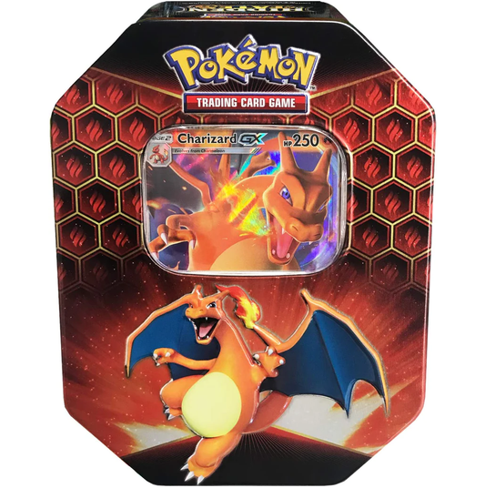 POKEMON - HIDDEN FATES TIN - CHARIZARD GX