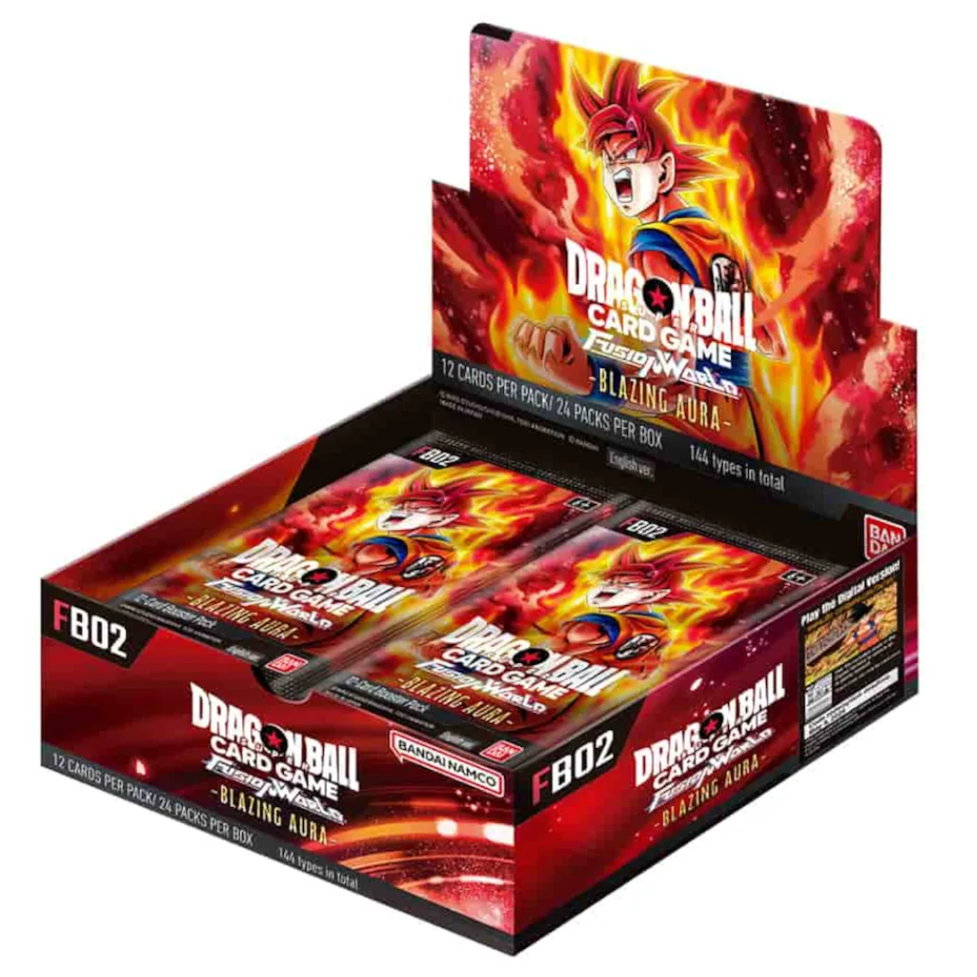 Dragon Ball Super Fusion World - FB02 - Blazing Aura - Booster Box