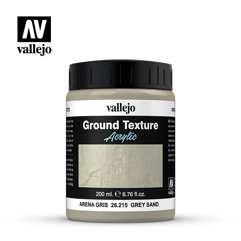 Vallejo - Diorama Ground Texture Grey Sand 200ml