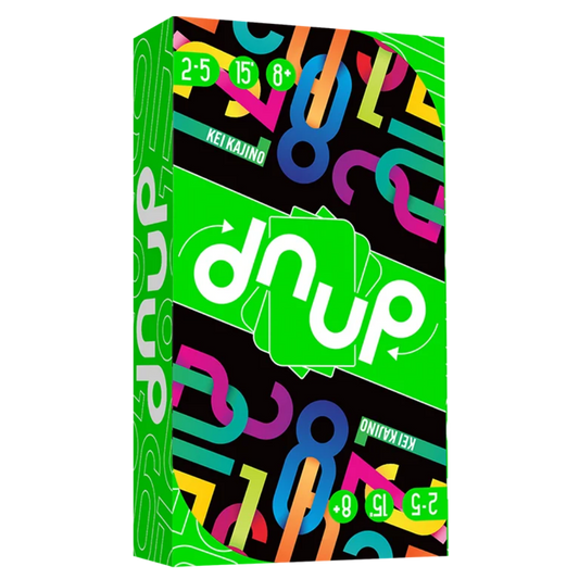 dnup card game with rotating card values set building and fast 2 to 5 player gameplay
