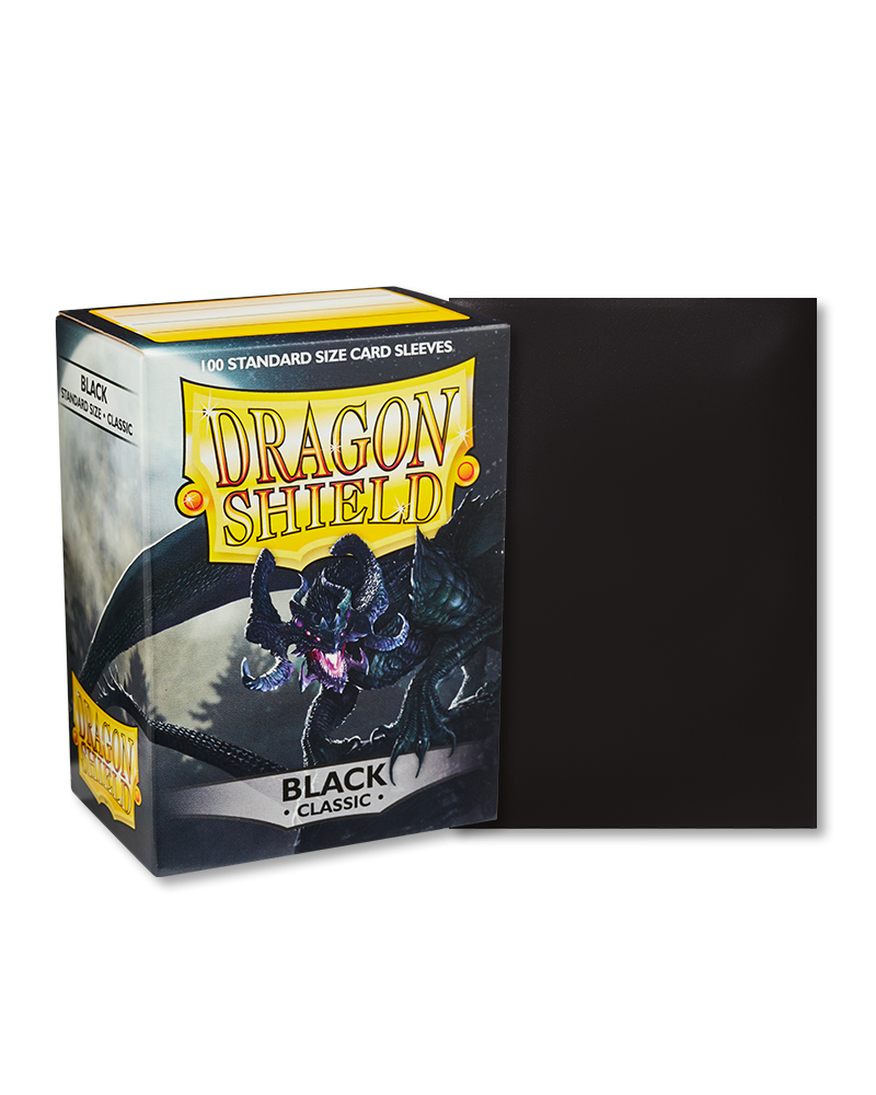 Dragon Shield - Sleeves -  Classic Black (100)