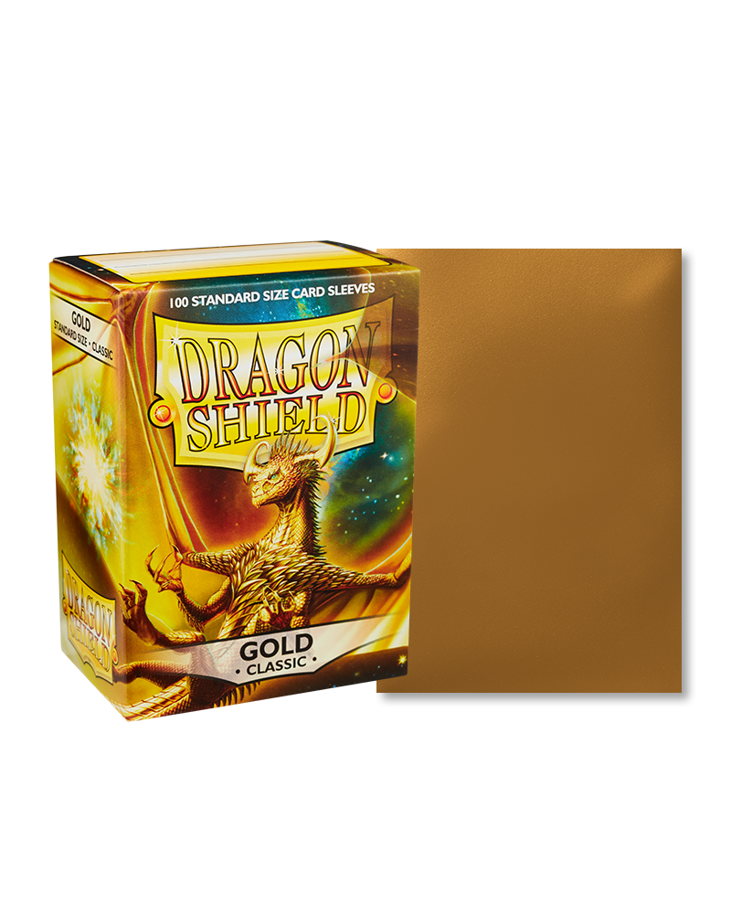 Dragon Shield - Sleeves -  Classic Gold (100)