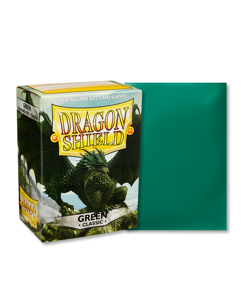 Dragon Shield - Sleeves - Classic Green (100)