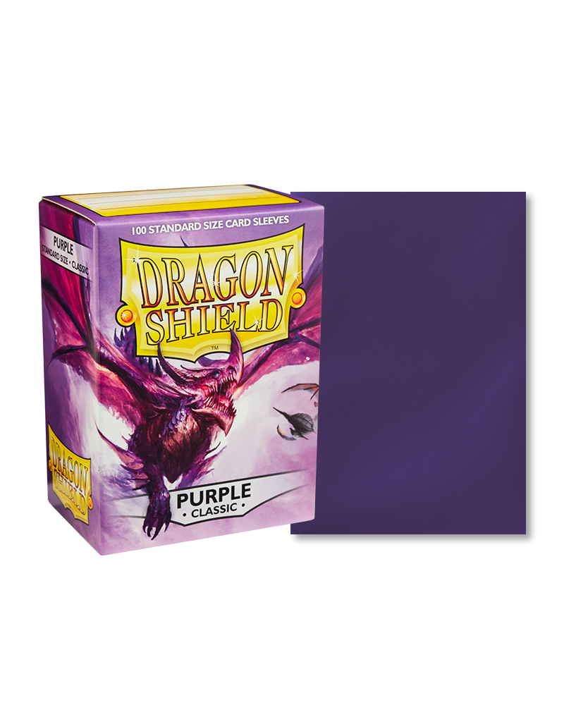 Dragon Shield - Sleeves -  Classic Purple (100)