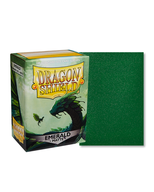 Dragon Shield - Sleeves - Matte Emerald (100)