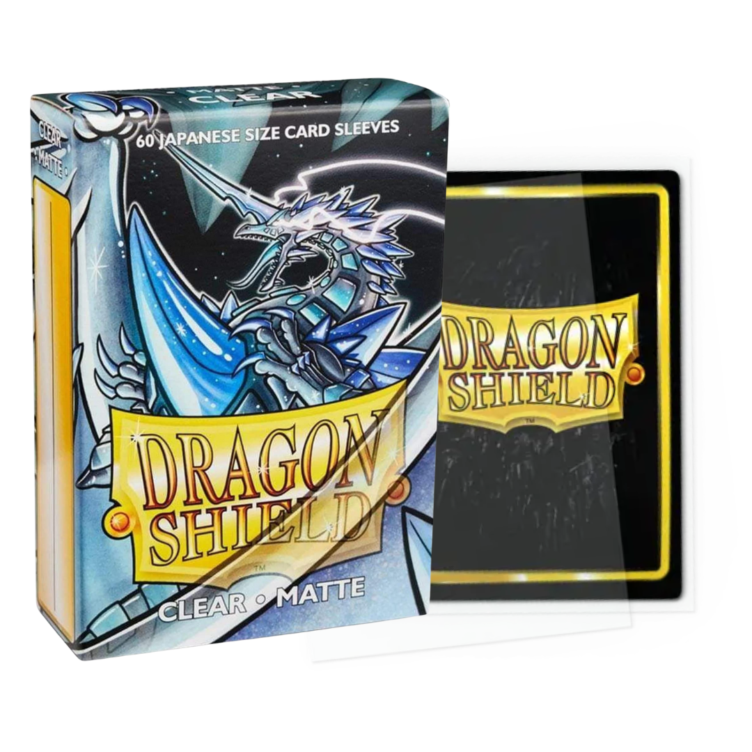 Dragon Shield - Sleeves - Matte Clear Japanese (60)