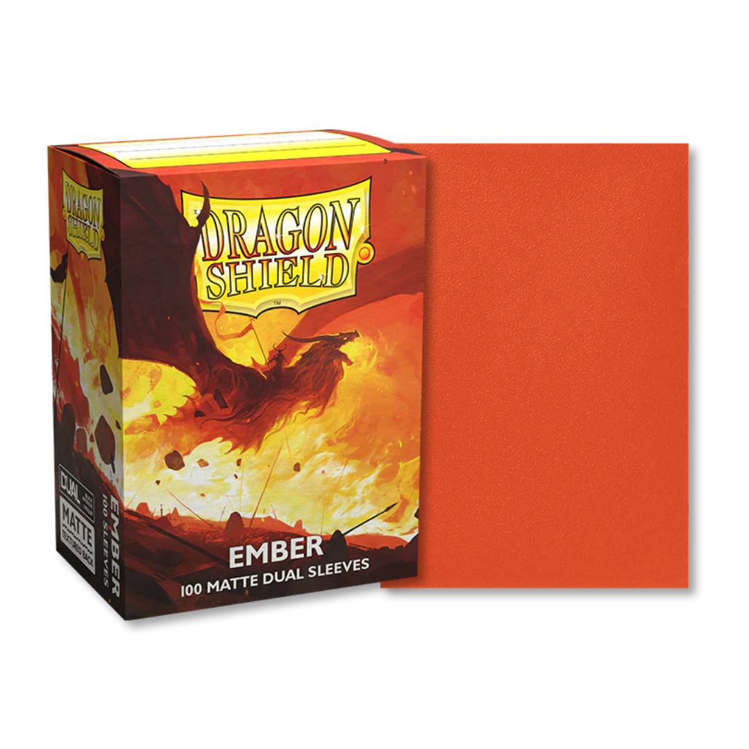 Dragon Shield - Sleeves - Matte Dual Ember (100)