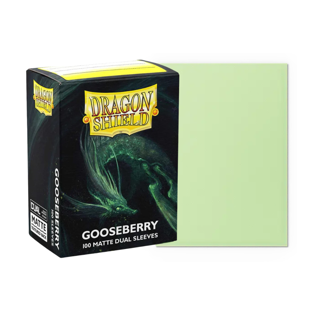 Dragon Shield - Sleeves - Matte Dual Pastels Gooseberry (100)