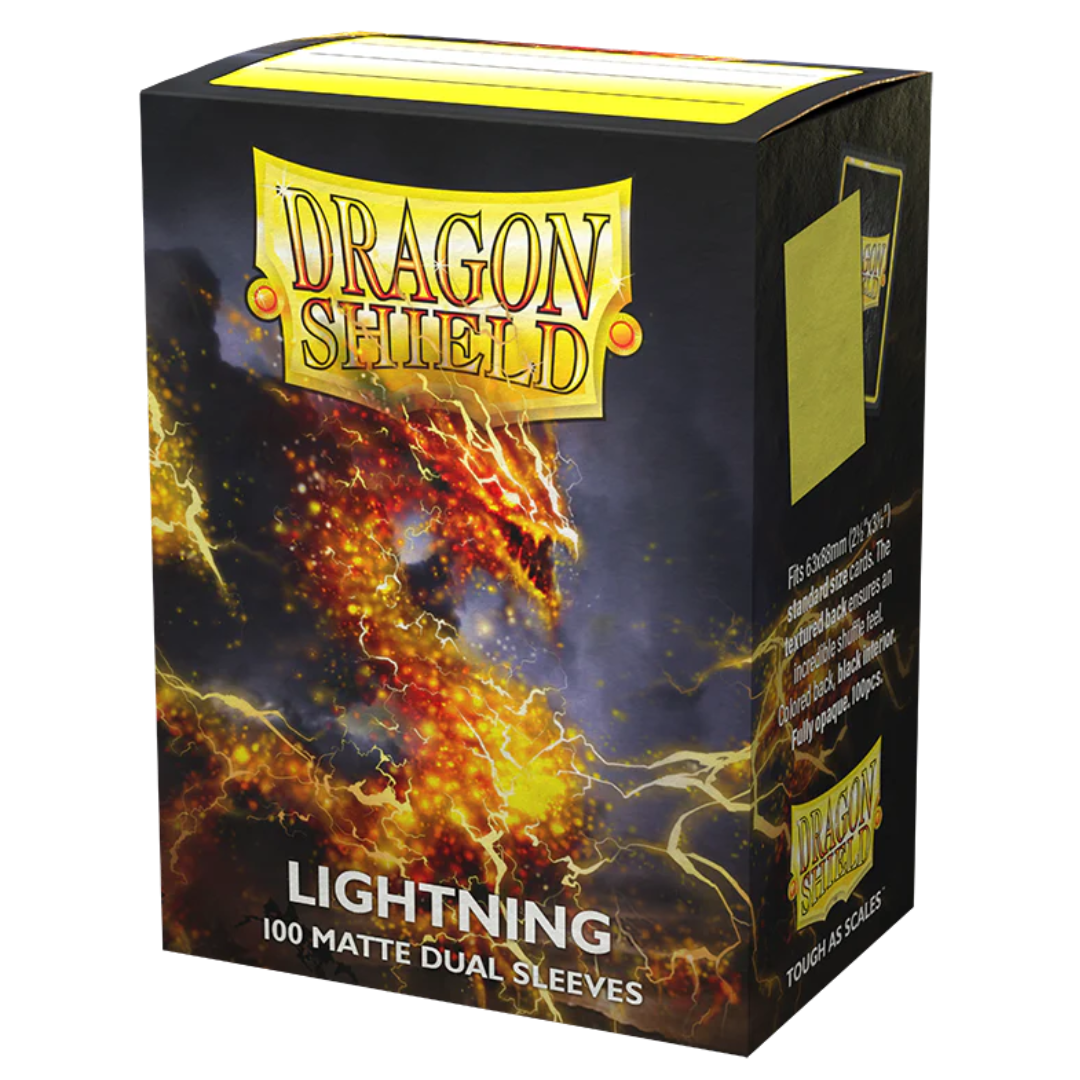 Dragon Shield - Sleeves - Matte Dual Lightning (100)