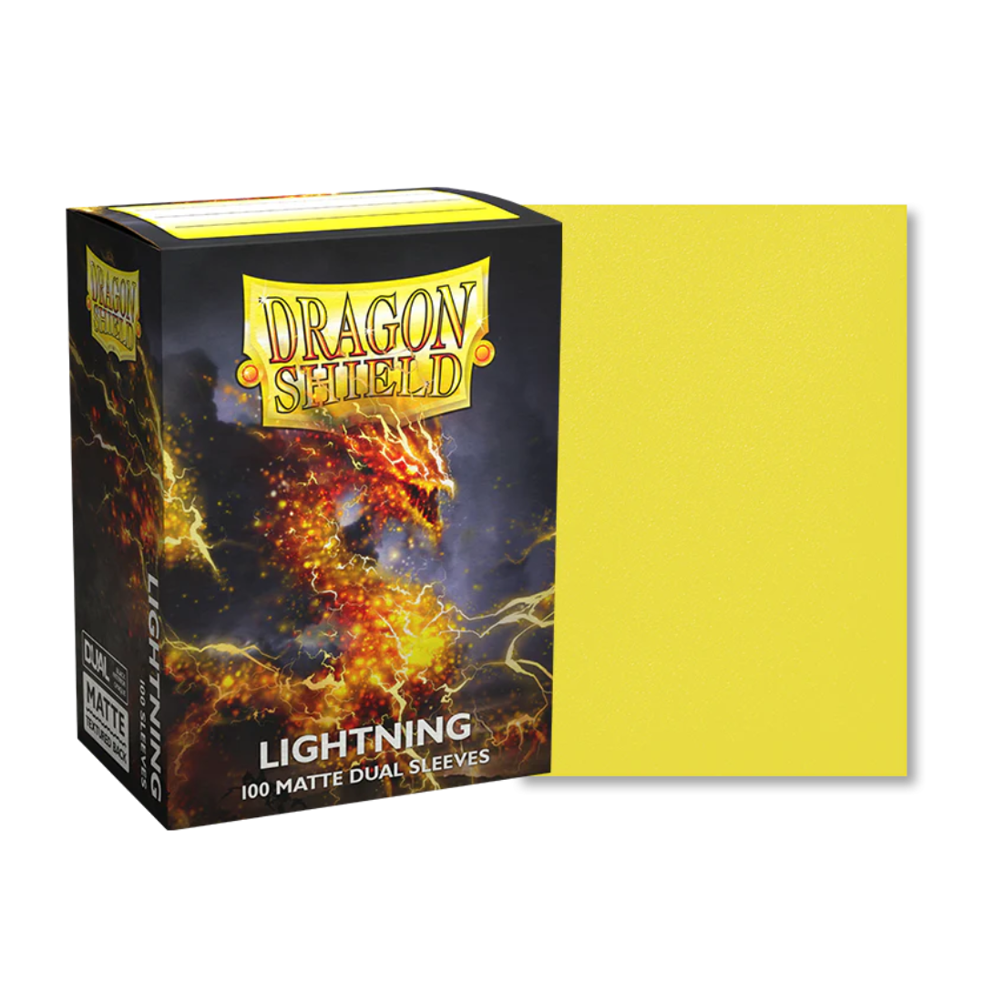 Dragon Shield - Sleeves - Matte Dual Lightning (100)