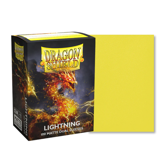 Dragon Shield - Sleeves - Matte Dual Lightning (100)