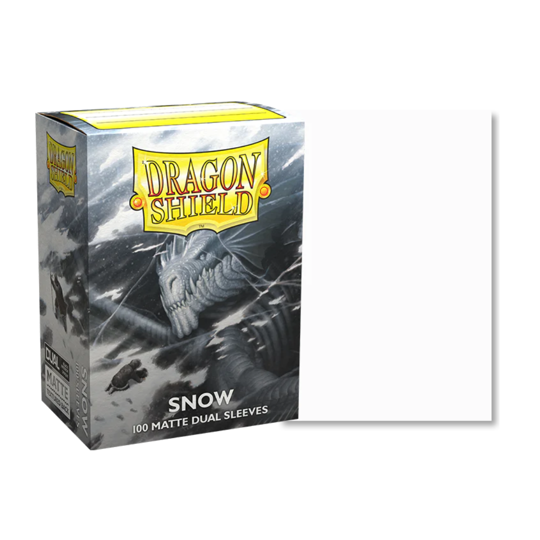 Dragon Shield - Sleeves - Matte Dual Snow (100)