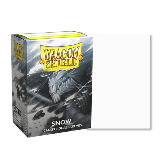 Dragon Shield - Sleeves - Matte Dual Snow (100)