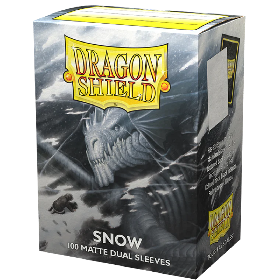 Dragon Shield - Sleeves - Matte Dual Snow (100)