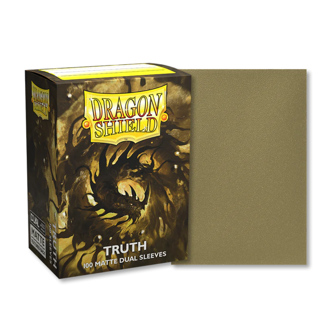 Dragon Shield - Sleeves - Matte Dual Truth (Gold) (100)