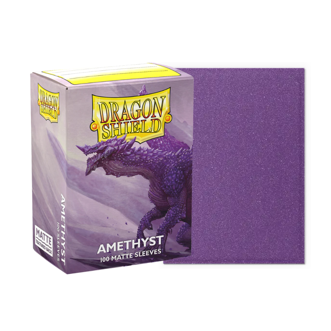 Dragon Shield - Sleeves - Matte Amethyst (100)