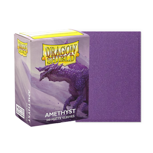 Dragon Shield - Sleeves - Matte Amethyst (100)