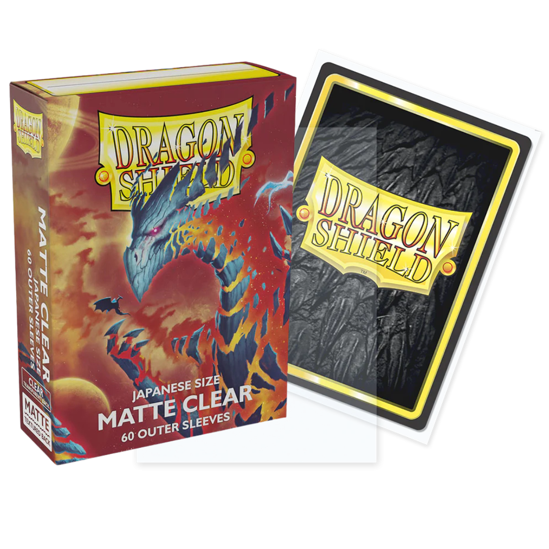 Dragon Shield - Sleeves - Japanese - Outer Matte Clear (60)